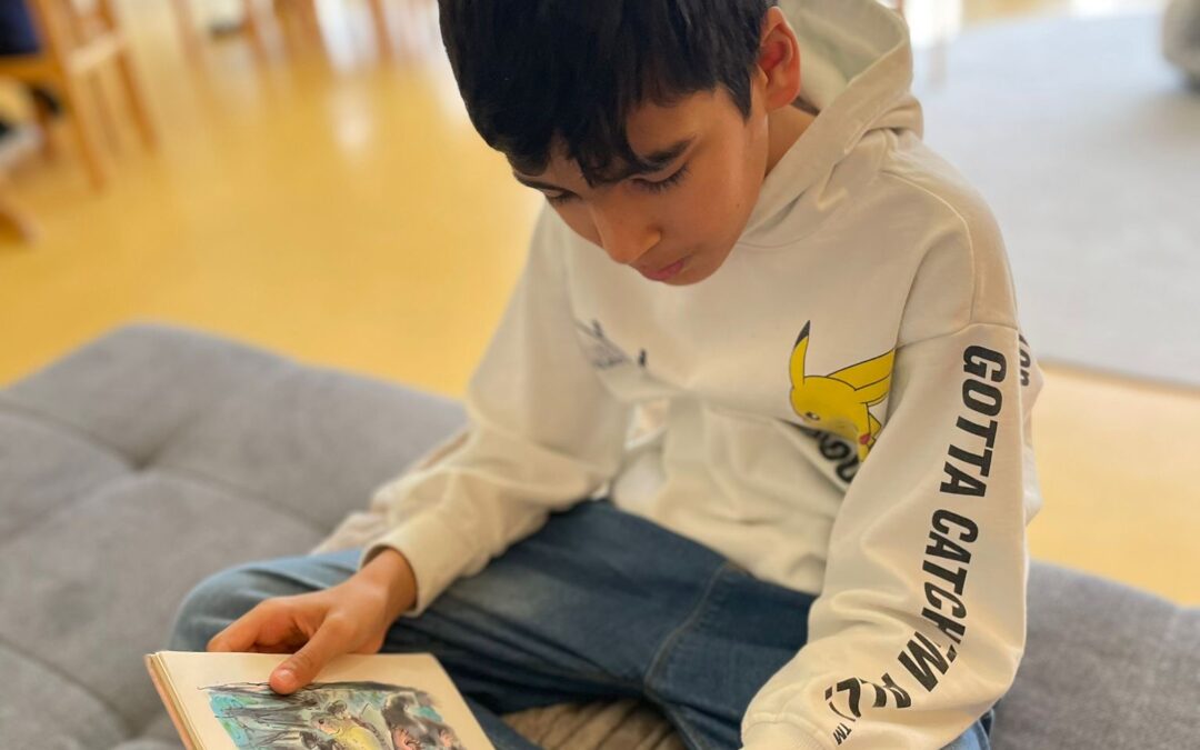 Besuch der 3c im Kindergarten Perau